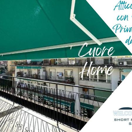 Wh - Cuore Home - Attico Monolocale Con Parcheggio Gratuito - 5 Minuti Dal Centro - Wifi Sanremo Exteriér fotografie